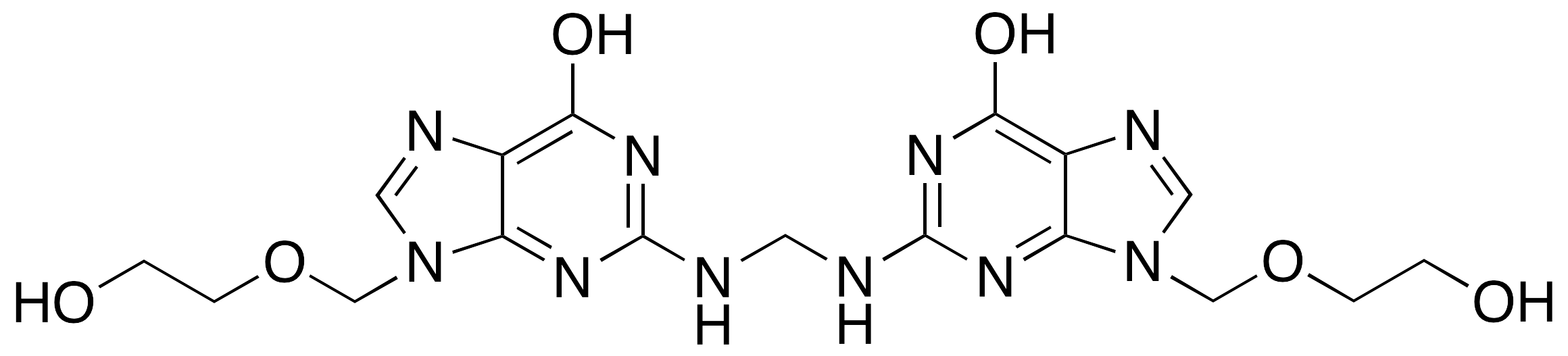 [1797131-64-6] 阿昔洛韋N-亞甲基二聚體