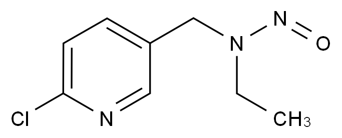 N-(6-氯-3-吡啶甲基）-N-乙基-N-亞硝基-胺（(異構體混合物)）