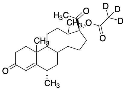 甲羥孕酮乙酸酯-d3