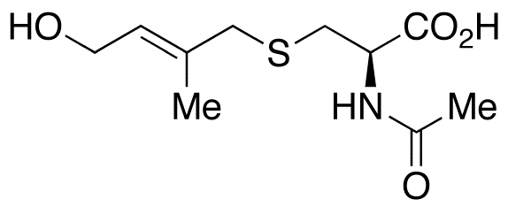 N-乙?；?S-（4-羥基-2-甲基-2-反丁烯-1-基）-L-半胱氨酸