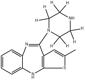 786686-82-6_N-DEMETHYLOLANZAPINE-D8