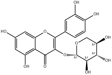 549-32-6_槲皮素-3-D-木糖甙
