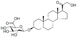 56162-36-8_21-Hydroxy-20-oxo-5β-pregnan-3α-yl β-D-Glucopyranosiduronic Acid