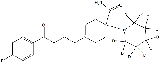1246818-04-1_4-(2,2,3,3,4,4,5,5,6,6-decadeuteriopiperidin-1-yl)-1-[4-(4-fluorophenyl)-4-oxobutyl]pip