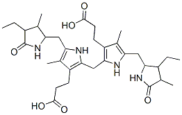 17095-63-5_3-[2-[[3-(2-carboxyethyl)-5-[(3-ethyl-4-methyl-5-oxo-pyrrolidin-2-yl)methyl]-4-methyl-1H-