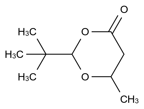 100017-18-3_(2R,6R)-2-叔丁基-6-甲基-1,3-二惡烷-4-酮