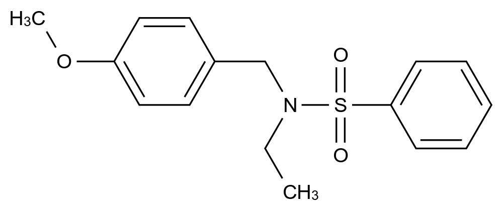 1000339-36-5_N-乙基-N-(4-甲氧基芐基)苯磺酰胺