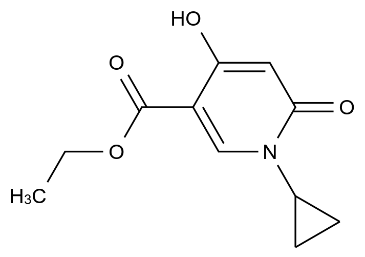 1000340-03-3_1-環(huán)丙基-4-羥基-6-氧代-1,6-二氫吡啶-3-羧酸乙酯