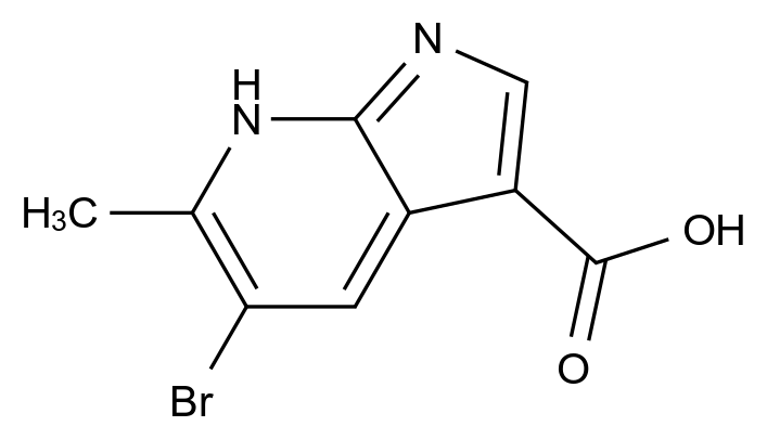 1000340-11-3_5-溴-6-甲基-7-氮雜吲哚-3-羧酸