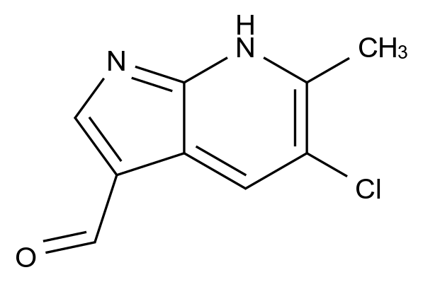 1000340-13-5_5-氯-3-甲?；?6-甲基-7-氮雜吲哚