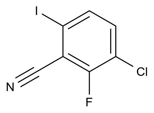 1000577-68-3_3-Chloro-2-fluoro-6-iodobenzonitrile